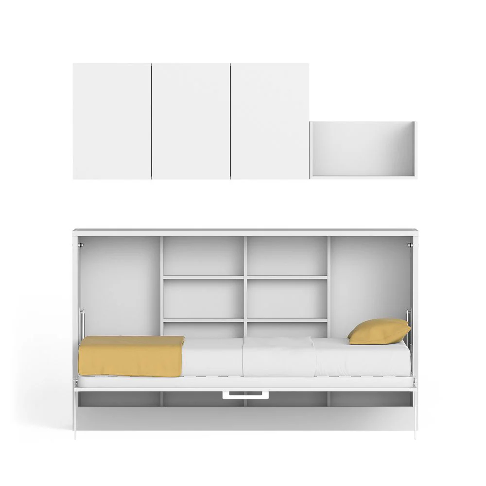 Multimo Orbit Schrankbett Set mit Wandschrank